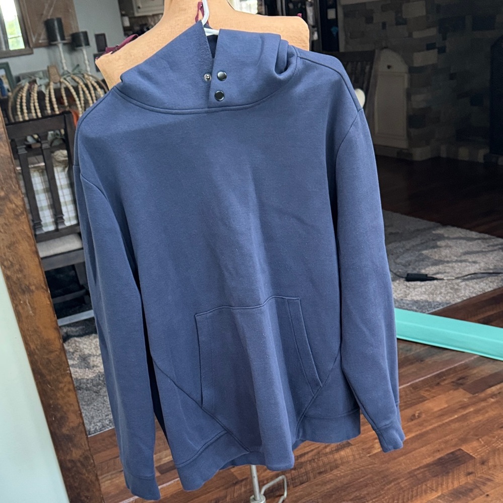 Banana Republic Navy Eco Hoodie